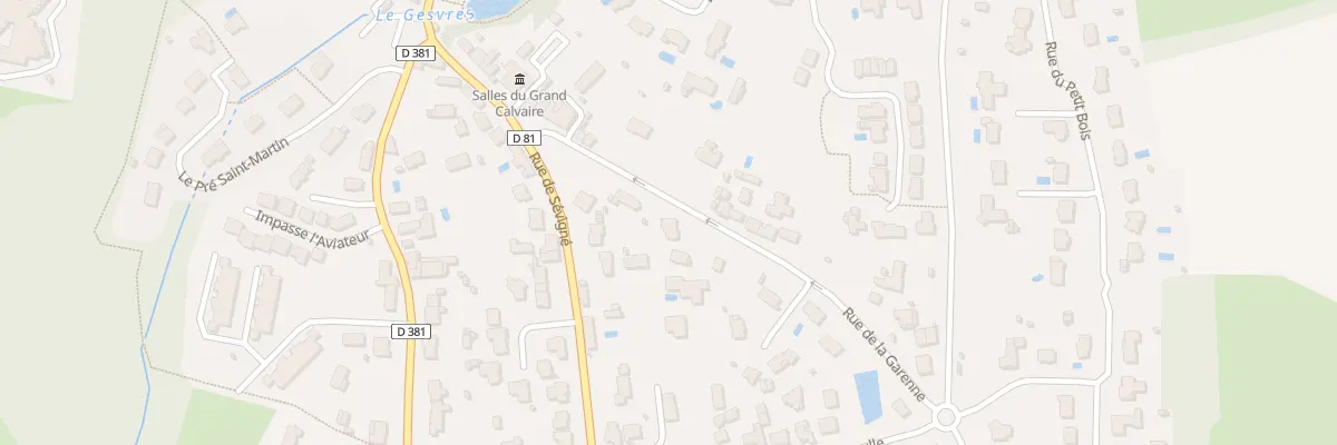 Plan du 6 Rue de la garenne à Vigneux-de-Bretagne