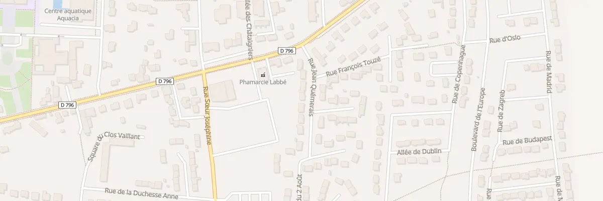 Plan du 9002 Rue Jean Quemerais à Combourg