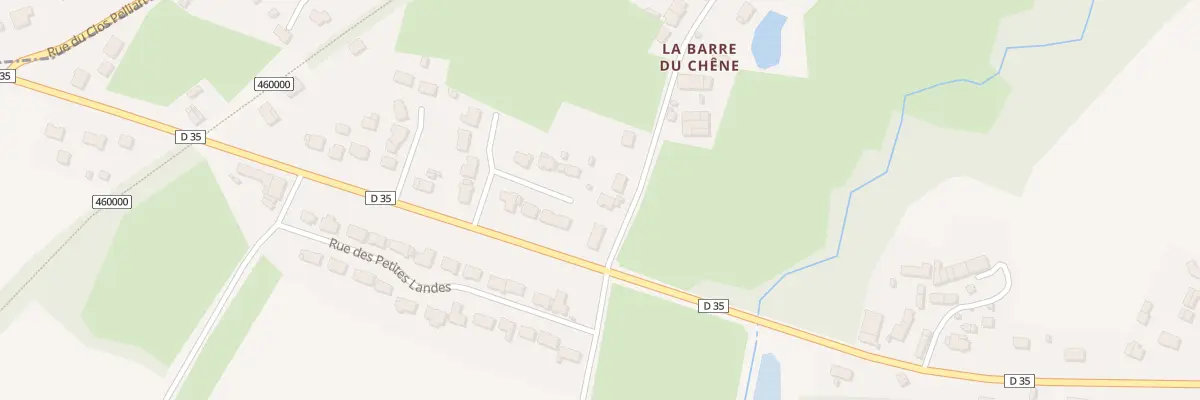 Plan du 46 Rue du Chêne à Vay