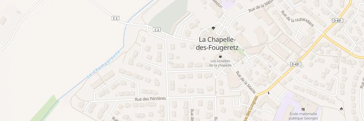 Plan du 3 Imp du Four à La Chapelle-des-Fougeretz