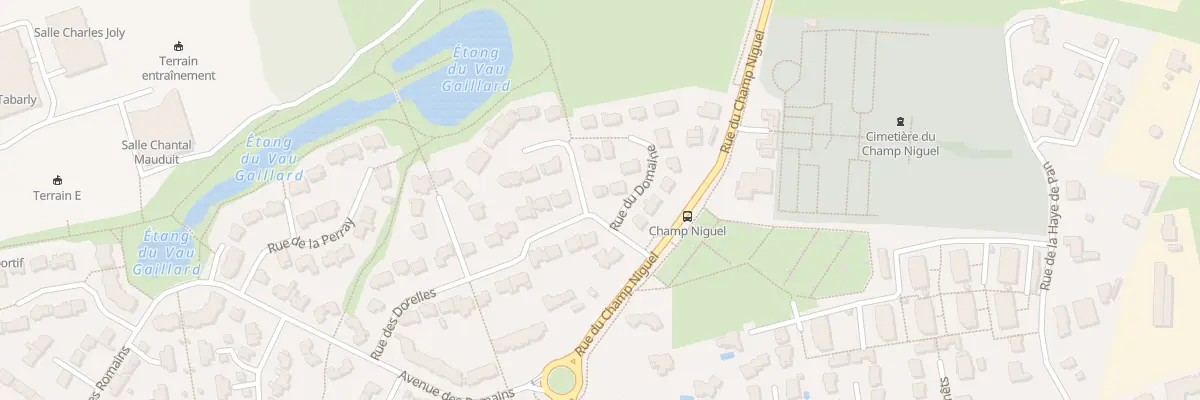 Plan du 2 Rue de l’Etang à Bruz