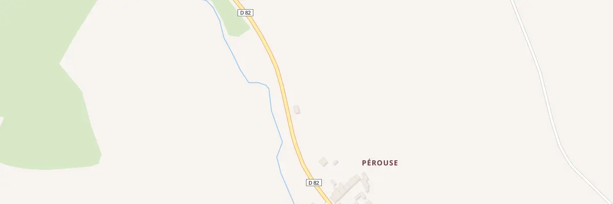 Plan du 1 Perrouse à Combourg