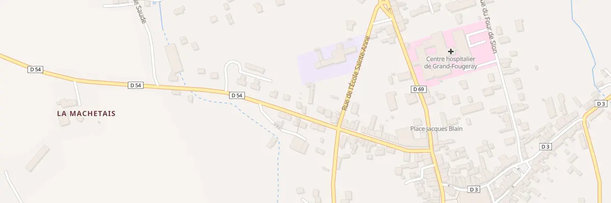 Plan du 39 Rue de la Duchesse Anne à Grand-Fougeray