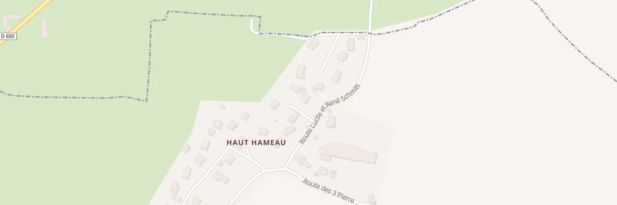 Plan du 39 Haut Hameau à Saint-Christophe-du-Foc