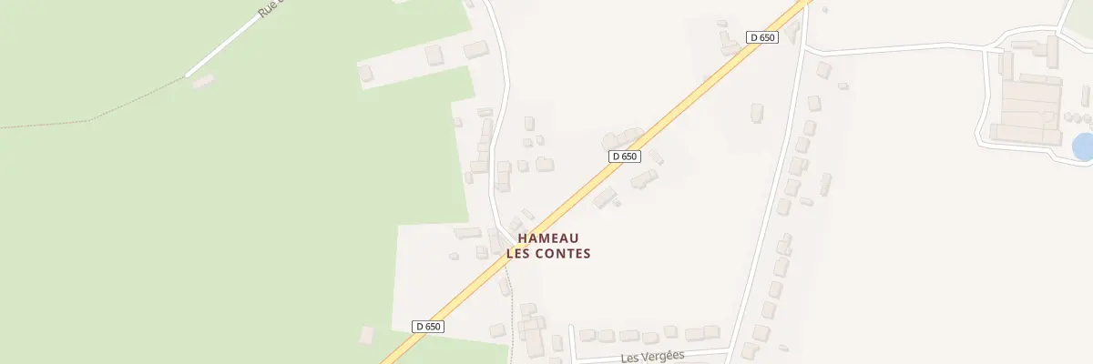 Plan du 8 Hameau Les Contes à Virandeville