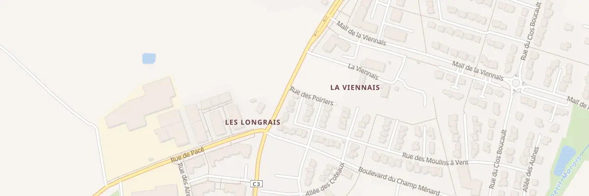 Plan du 17 Rue des Charmes à La Chapelle-des-Fougeretz