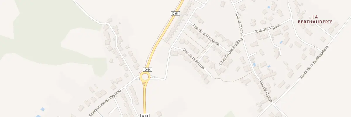 Plan du 4 Rue de la Perche à Saint-Mars-de-Coutais