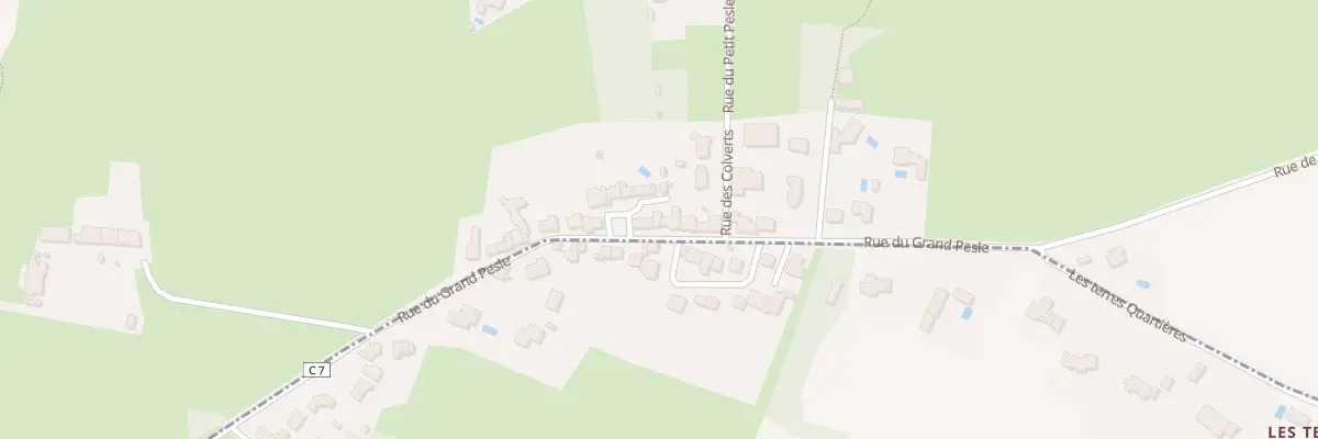 Plan du 18 Rue du Grand Pesle à Brains