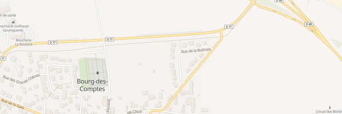 Plan du 9 La Butinais à Bourg-des-Comptes