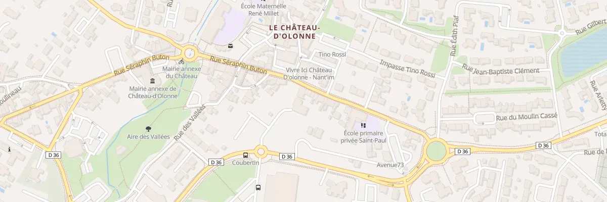 Plan du 19 Rue Séraphin Buton aux Sables-d’Olonne
