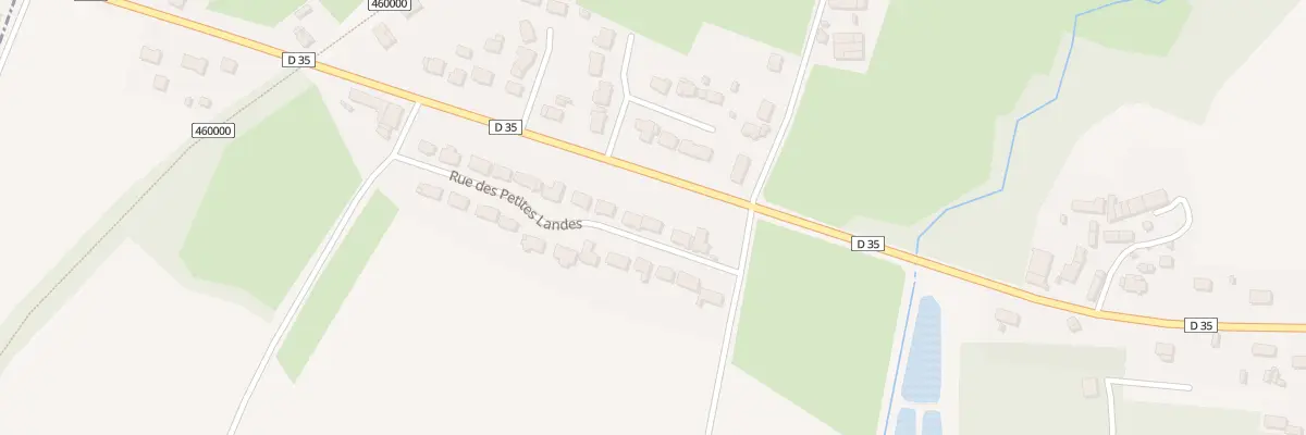 Plan du 10 Rue des Petites Landes à Vay