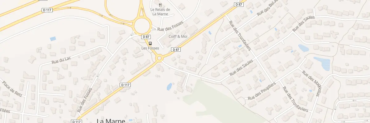 Plan du 1B Rue de la Touche à La Marne