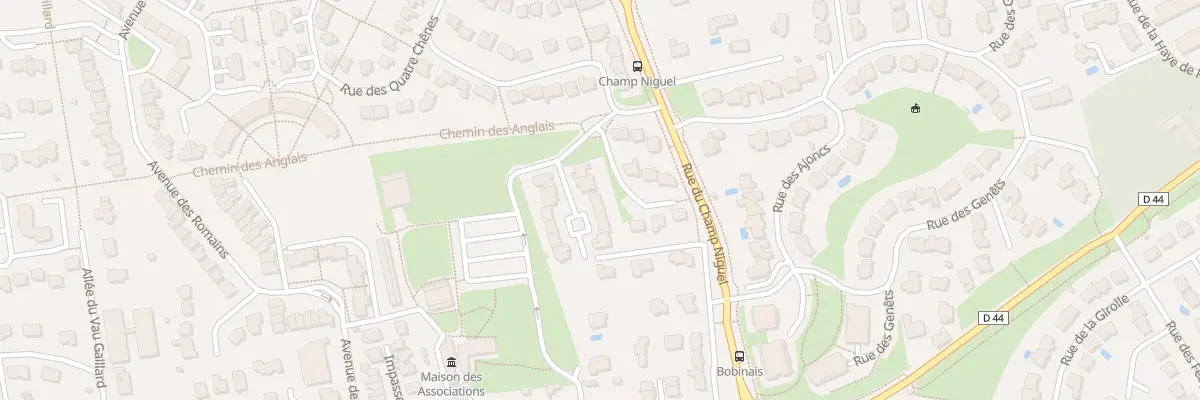 Plan du 5 Sq du Petit Prince à Bruz