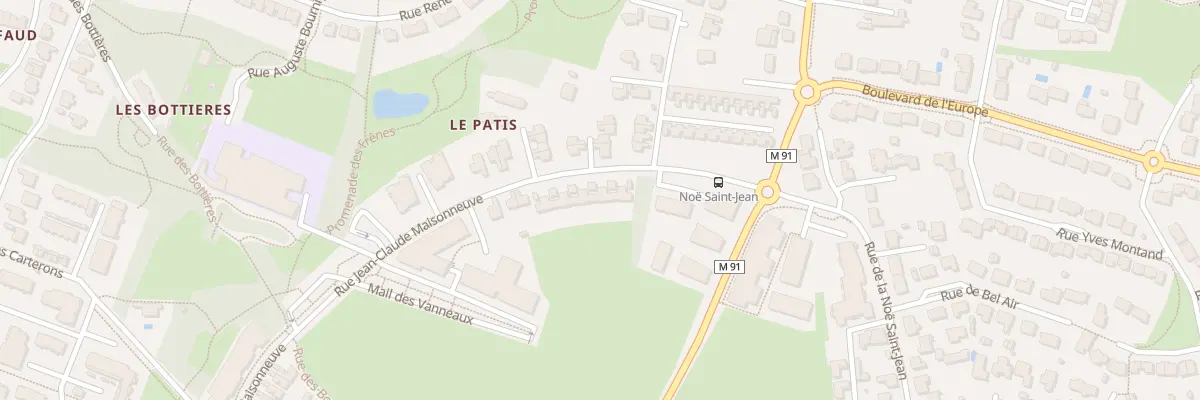 Plan du 7 Rue Jean-Claude Maisonneuve à Couëron