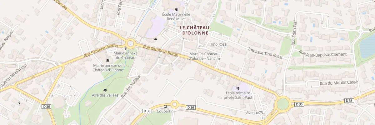 Plan du 25 Rue Séraphin Buton aux Sables-d’Olonne