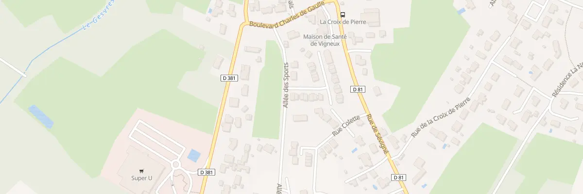 Plan du 2 Rue de la Maison Blanche à Vigneux-de-Bretagne