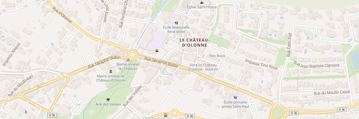 Plan du 8B Rue Saint-Hilaire aux Sables-d’Olonne