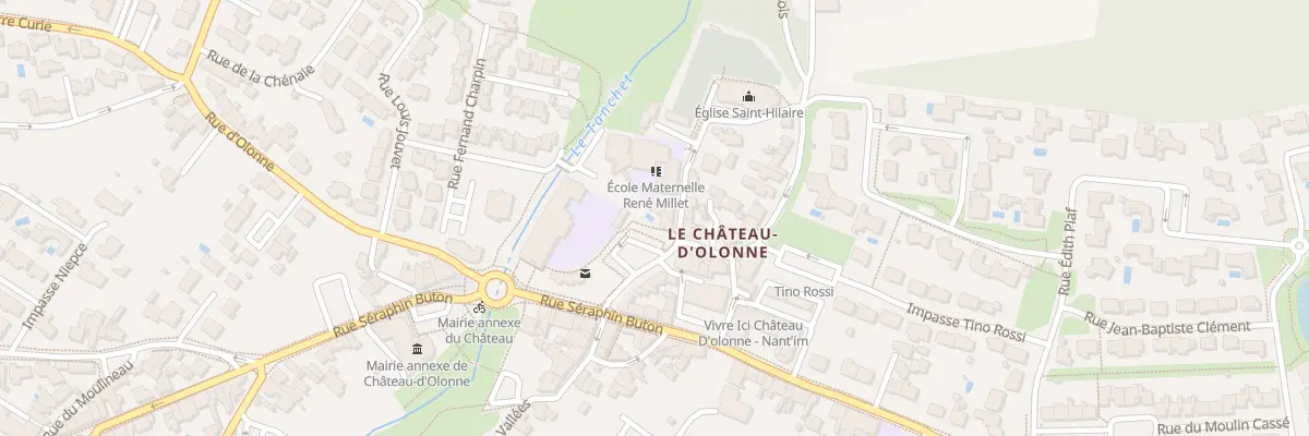 Plan du 11 Rue Saint-Hilaire aux Sables-d’Olonne