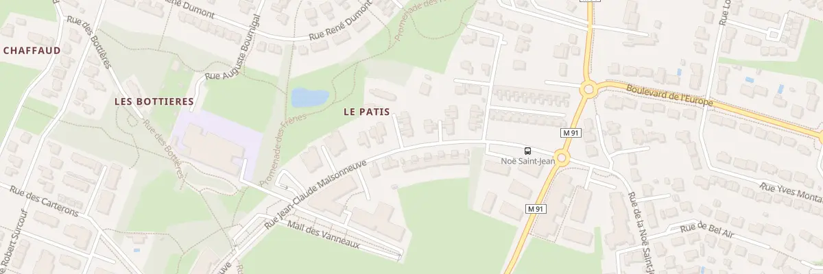 Plan du 14 Rue Jean-Claude Maisonneuve à Couëron