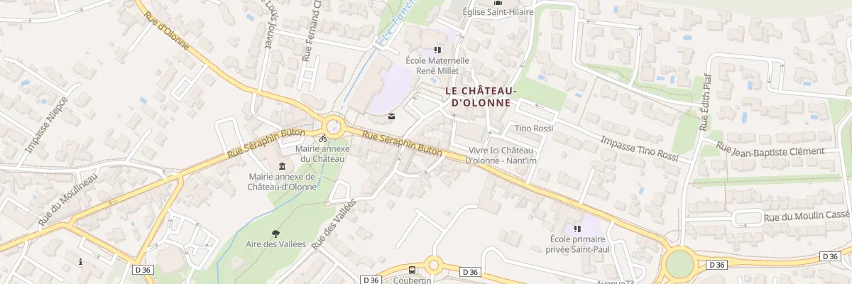 Plan du 32 Rue Séraphin Buton aux Sables-d’Olonne