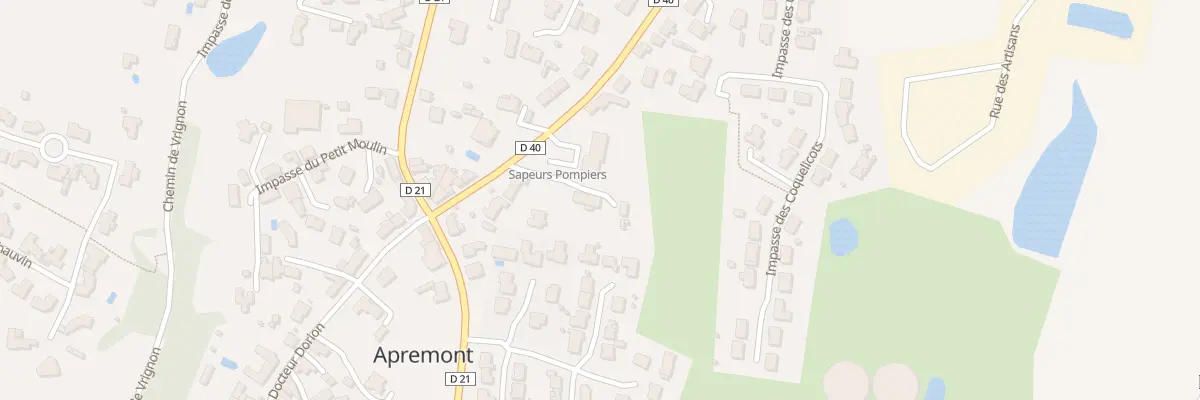 Plan du 4 Rue des dix huit otages à Apremont