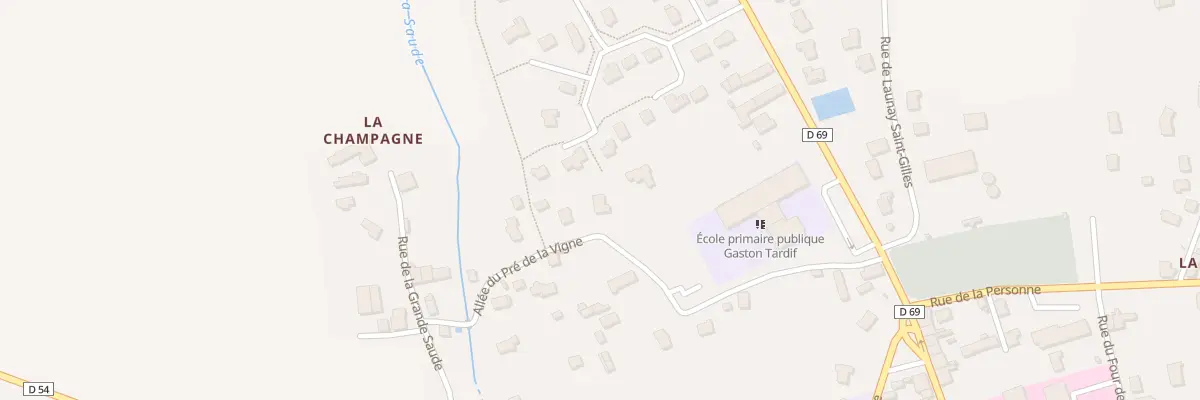 Plan du 3 All du Pré de la Vigne à Grand-Fougeray