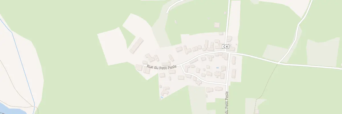 Plan du 14 Rue du Petit Pesle à Brains
