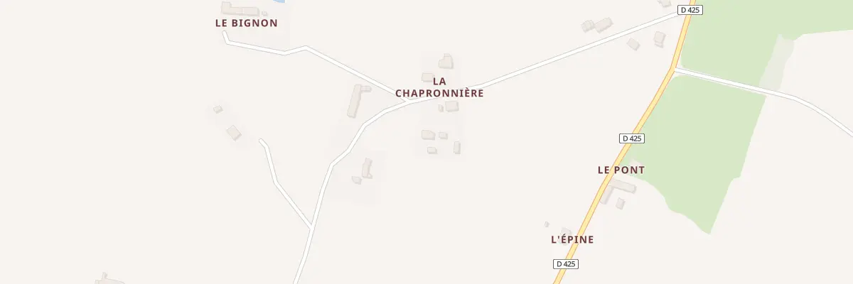 Plan du 48 La Chapronnière à Montreuil-le-Gast