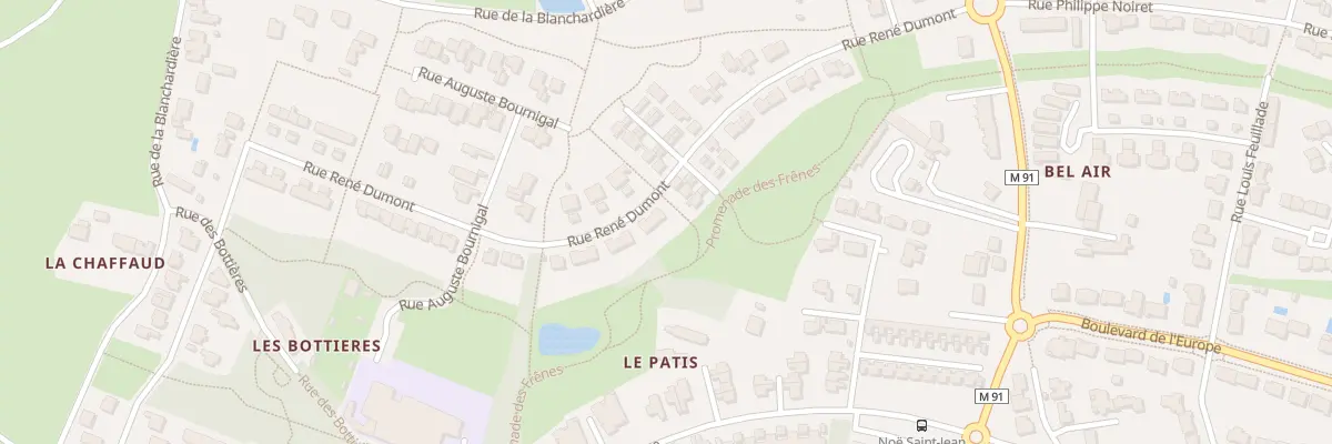 Plan du 21 Rue René Dumont à Couëron