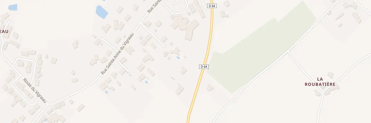 Plan du 13T Rue Ste Anne du Vigneau à Saint-Mars-de-Coutais