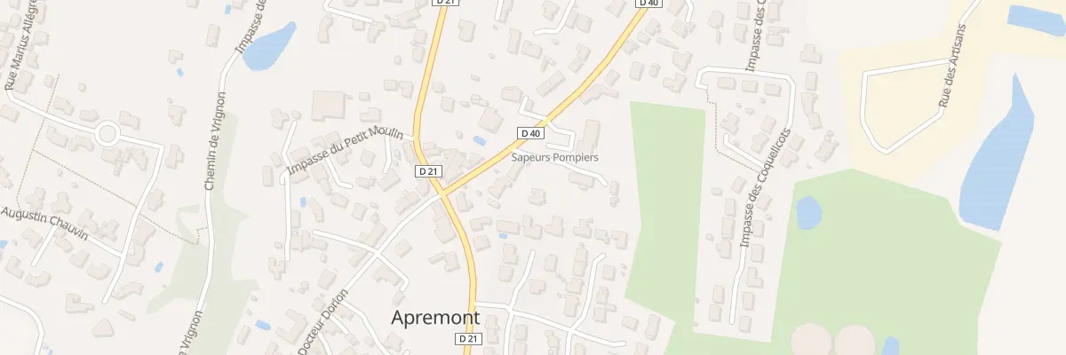 Plan du 2B Rue des dix huit otages à Apremont