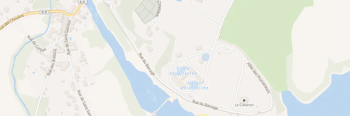 Plan du 6 Rue Plaine des Sports à Apremont