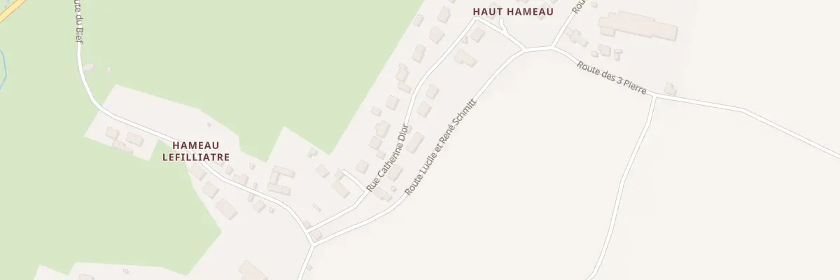 Plan du 3 Haut Hameau à Saint-Christophe-du-Foc