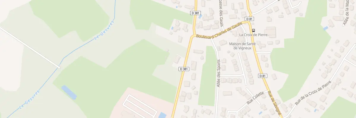 Plan du 36 Rue du petit prince à Vigneux-de-Bretagne