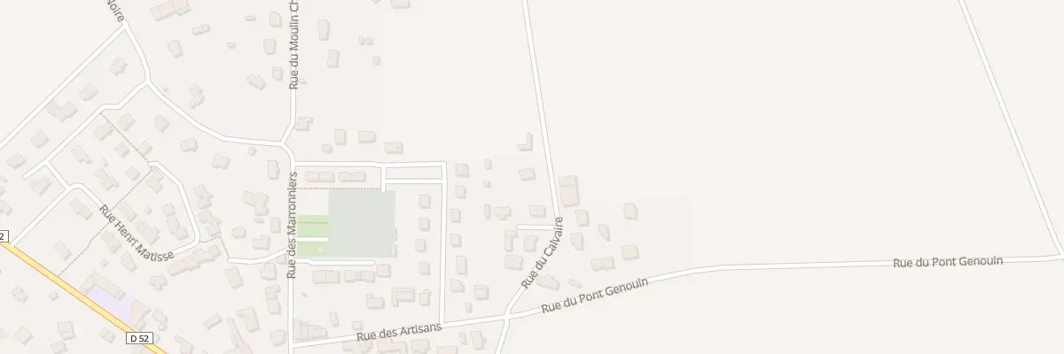 Plan du 5 Rue du Calvaire à La Noë-Blanche