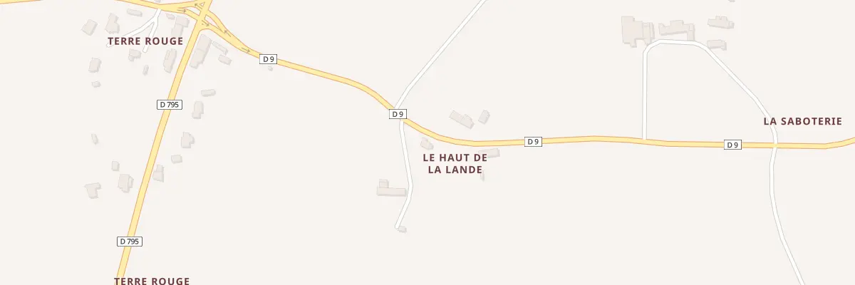 Plan du 5056 Le Haut de la Lande à Bonnemain