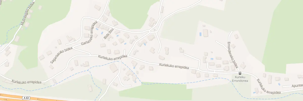 Plan du 5318 Che de Courlecou à Biriatou