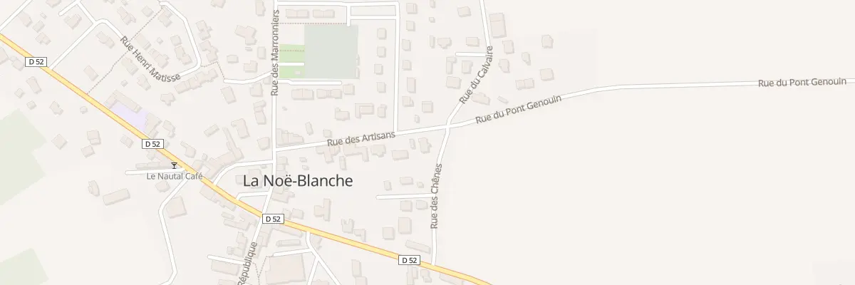 Plan du 2 Rue des Chênes à La Noë-Blanche