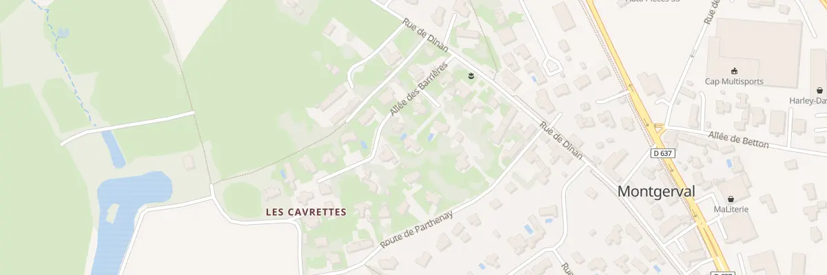 Plan du 5B All des Barrieres à La Mézière