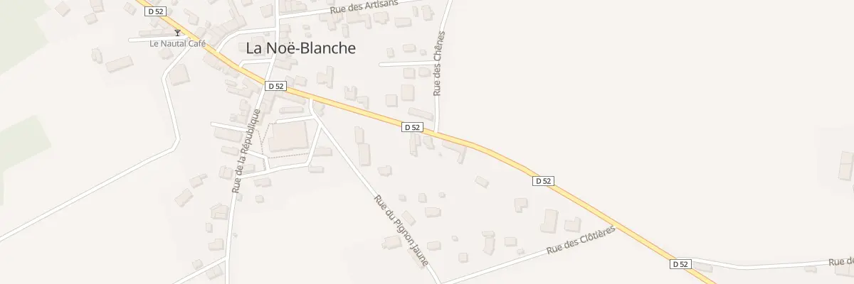 Plan du 14 Rue de Chateaubriant à La Noë-Blanche