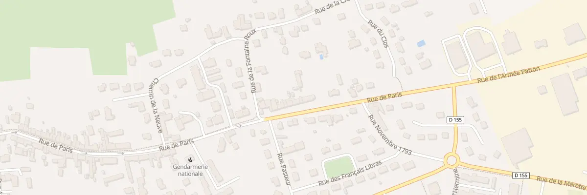 Plan du 99 Rue de Paris à Dol-de-Bretagne
