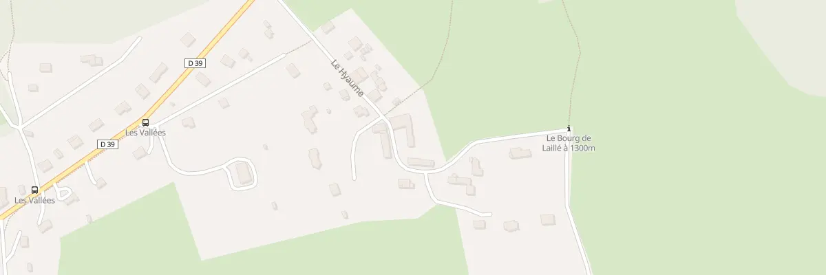 Plan du 5543 Le Huaume à Retiers