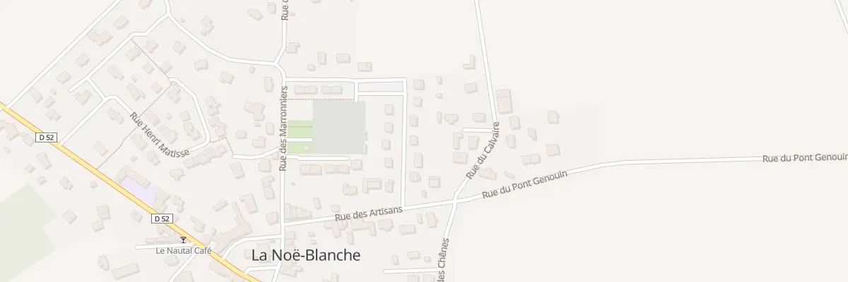Plan du 6 Rue de l’Hermine à La Noë-Blanche