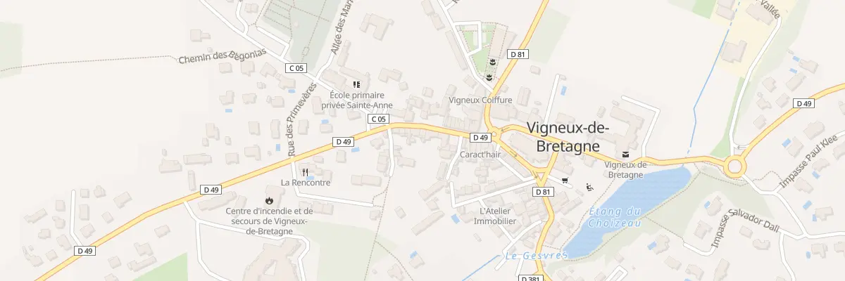 Plan du 15 Rue des templiers à Vigneux-de-Bretagne