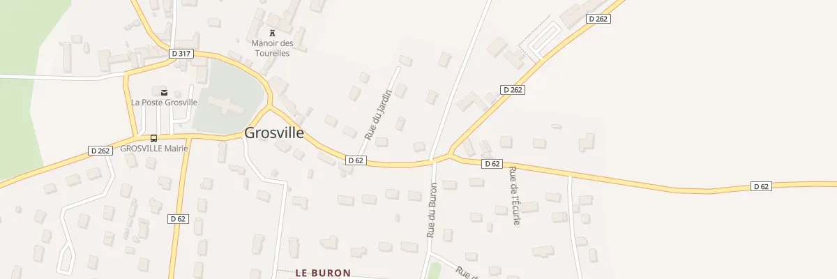 Plan du 15 Rue de l’Eglise à Grosville