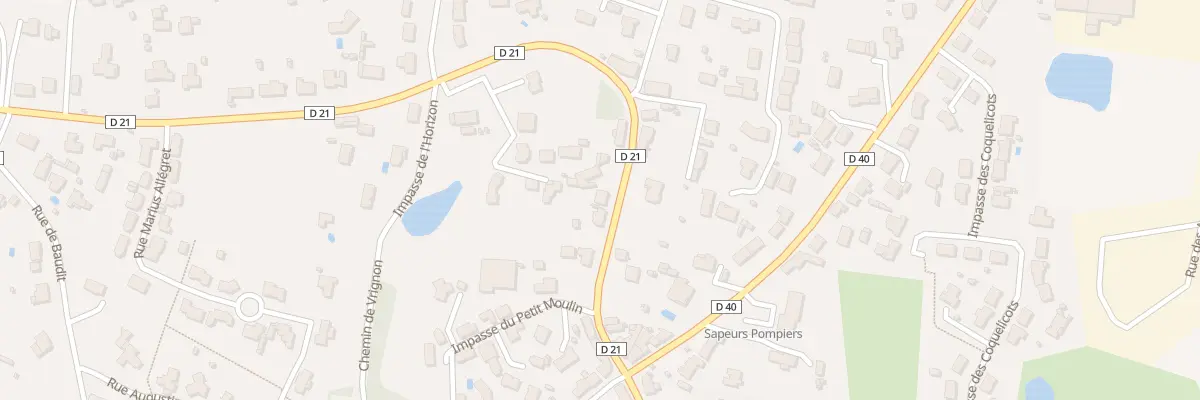 Plan du 13 Rue du premier septembre à Apremont