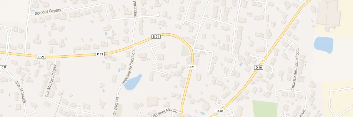 Plan du 1 Rte de Challans à Apremont
