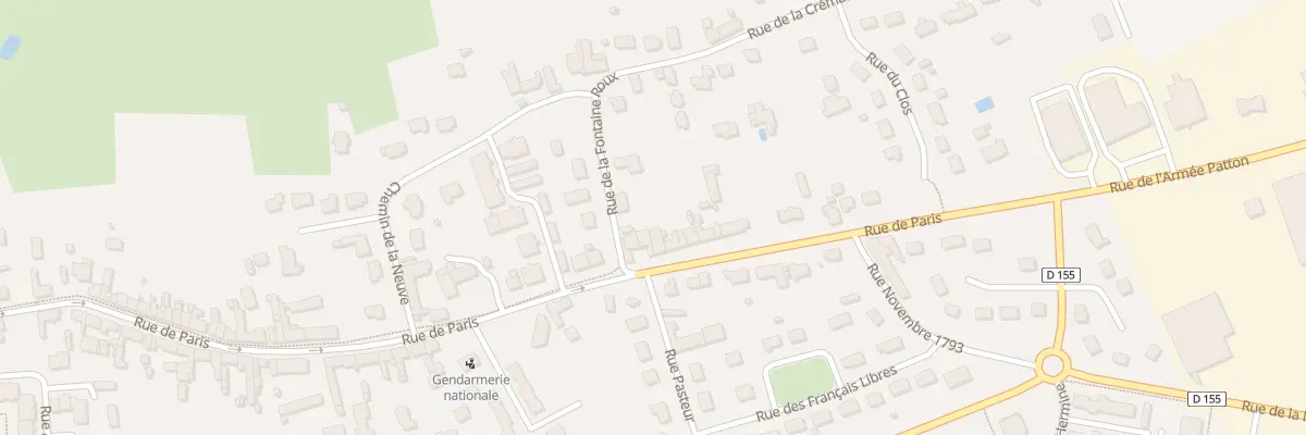 Plan du 89 Rue de Paris à Dol-de-Bretagne