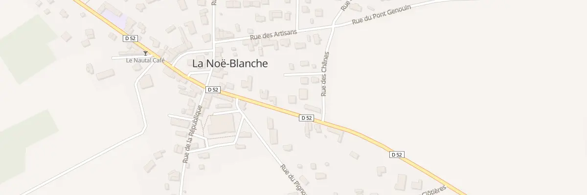 Plan du 11 Rue de Chateaubriant à La Noë-Blanche