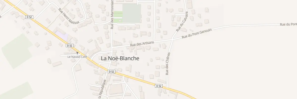 Plan du 8 Rue des Artisans à La Noë-Blanche